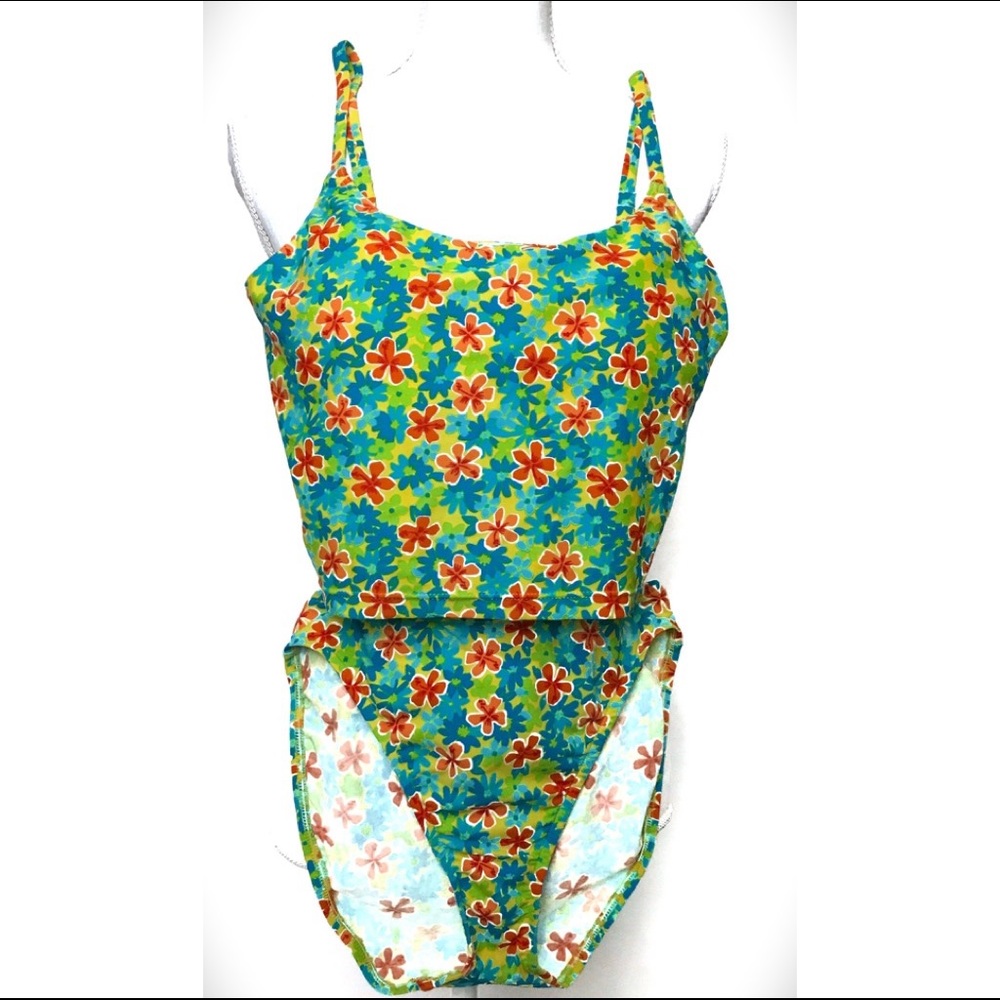 HP🎉 Victoria's Secret Tankini Swim Bikini 36B M - Picture 2 of 8